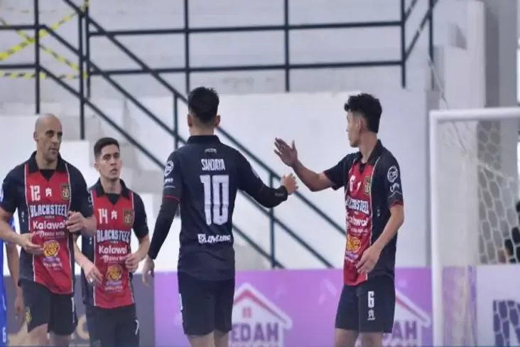 Hasil Turnamen Futsal Profesional 2024: Blacksteel FC Bungkam Giga FC 5-3