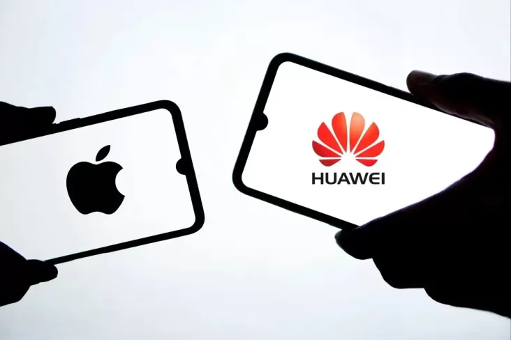 Huawei Kalahkan Apple pada Kandangnya Sendiri, Penjualan iPhone Keok dalam area China!